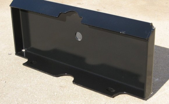Weld-on plate converts buckets