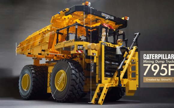 Lego Technic Caterpillar Dump