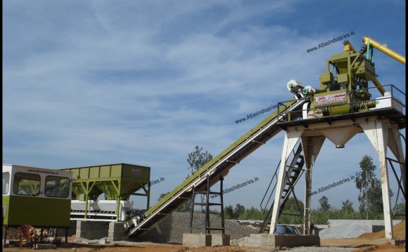 Compact concrete batching