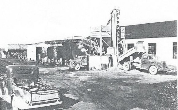 NY 1950 blacktop plant