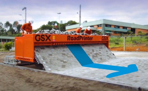 Roadprinter can pave roads