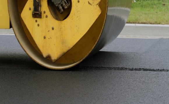 Blacktop asphalt new