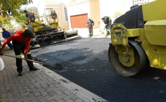 Paving roads witban