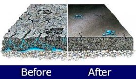 Before and After Sealcoating