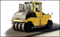 Bomag pneumatic tire roller