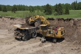 CAT® Hydraulic Shovel and Off-Highway Truck