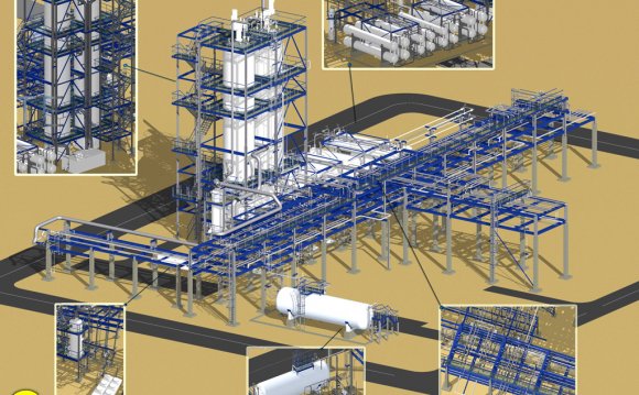 Bitumen production plant