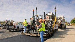 paving control for asphalt pavers