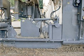 The heavy-duty finishing ray smoothes the area over the whole circumference