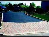 Asphalt and Pavers driveway