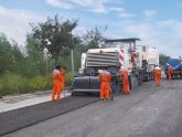 Asphalt used in Road construction