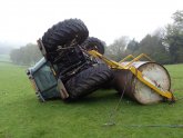 Roller for tractor