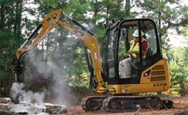 Why Choose a Mini-CAT® Hydraulic Excavator
